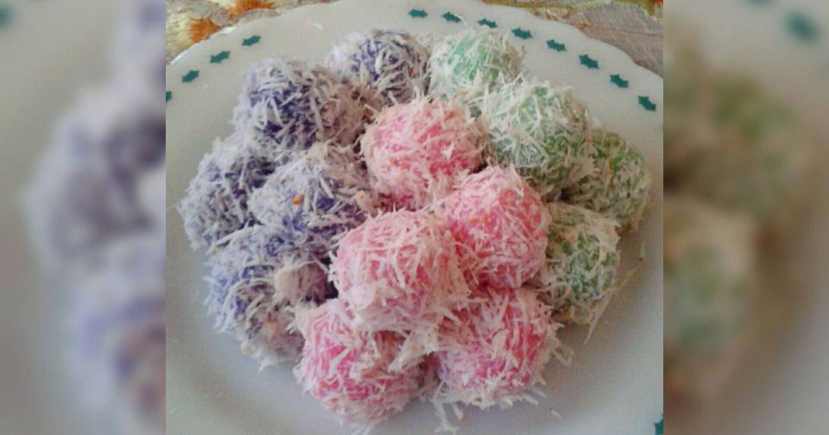 Resep Klepon Rainbow