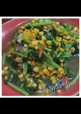 Tumis Bayam Jagung