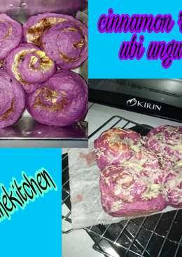Cinnamon roll ubi ungu