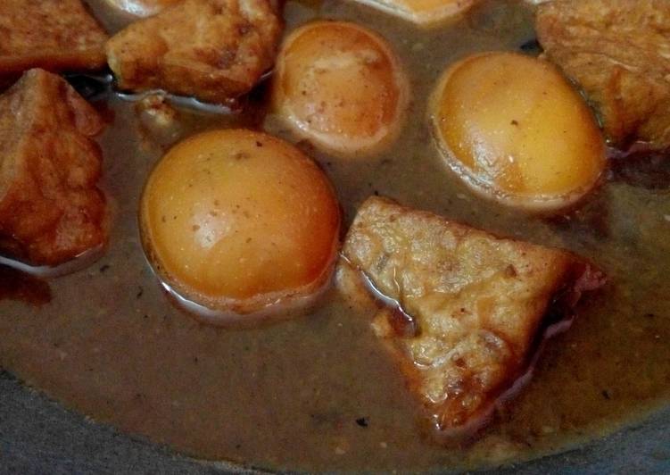 Resep Semur Tahu Telur  Aroma oleh Rika Cookpad