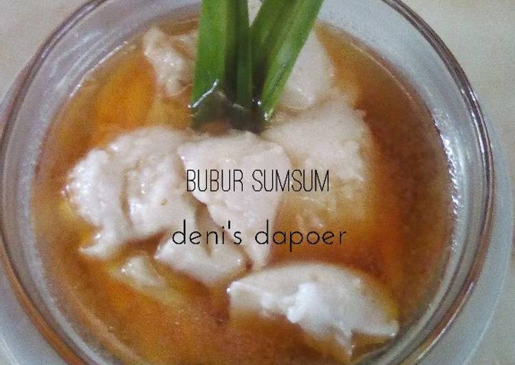 resep masakan Bubur sumsum angklek