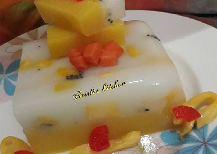 gambar untuk cara membuat Puding nangka wangiii??