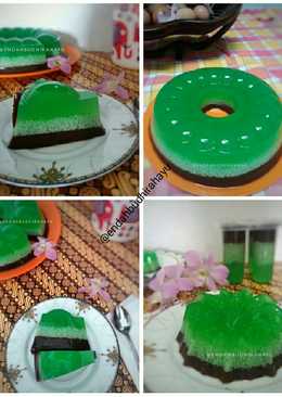 20 resep puding lumut lapis coklat  enak dan sederhana 