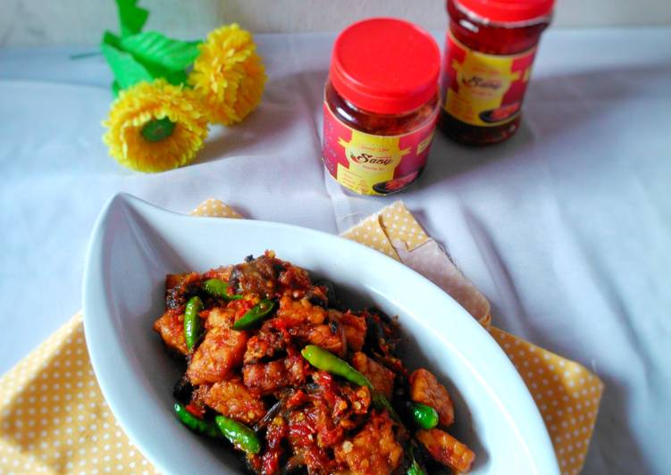 gambar untuk resep Tumis Ati Ampela Tempe Pedas