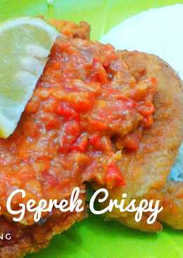 Ayam Geprek Crispy Minimalis