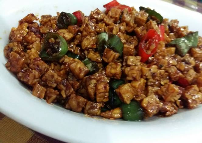 tempe bumbu kecap