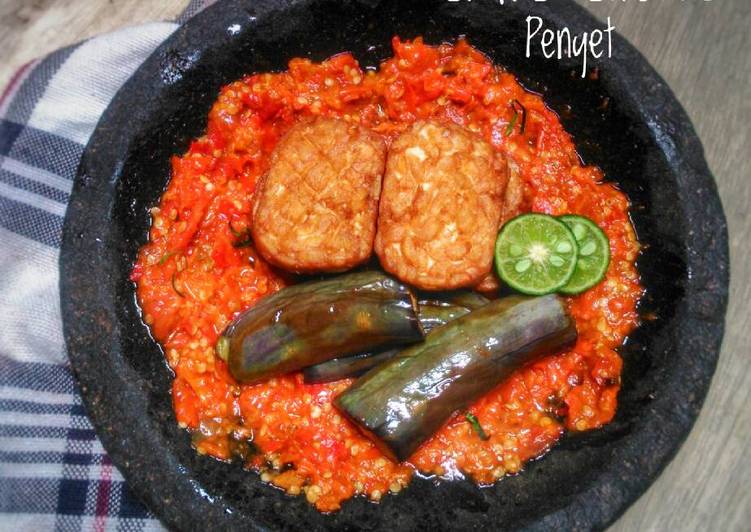 Tempe Terong Penyet Tempe Terong Penyet