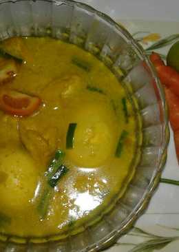 Sayur tahu + telur ð£bumbu kuningð²