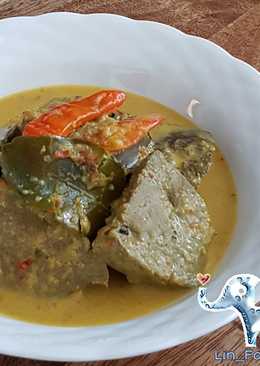 Hati Sapi Masak Kuah Santan