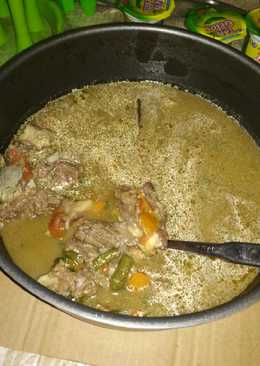 Sop Daging Iga Sapi Enak Eundeussss