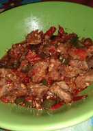 Daging sapi pedas manis