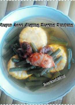 Sayur Asem Jagung Kacang Panjang