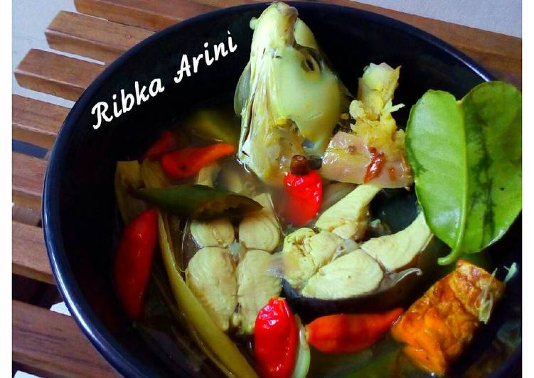 resep makanan Asem Bandeng Segerrr, No Uleg, No Tumis, Bumbu cemplung semua No MSG