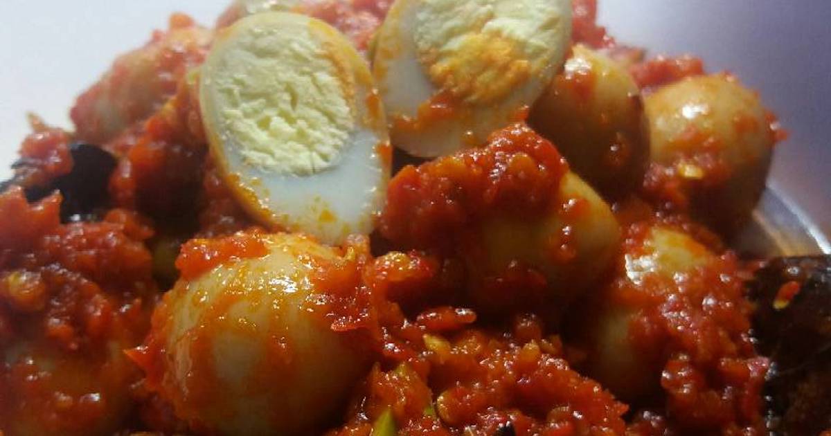  Resep Balado Telur Puyuh dan Pete oleh Novaniesa Enanda Al 