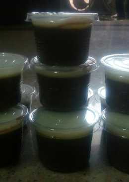 Silky choco pudding