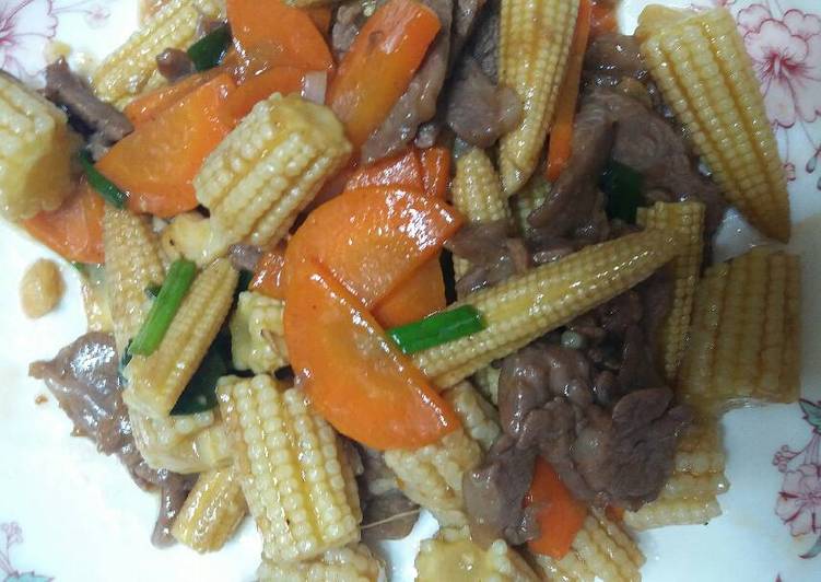 resep makanan Putren Tumis Daging Sapi