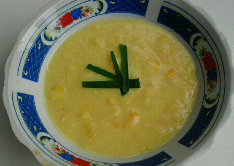 Resep Sup Jagung (Corn Soup) ala kuuupit Karya kuuupit