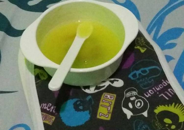 resep masakan Mpasi Tunggal Pure Melon