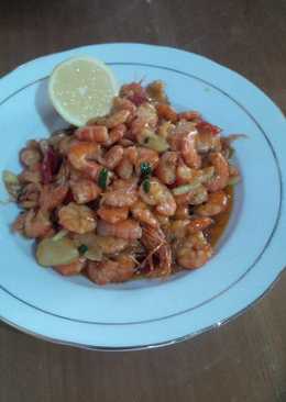 Udang manis saus lemon