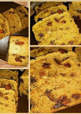 Cake pisang kurma (banana dates honey cake)