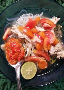 Soto ayam kuah bening