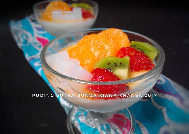 gambar untuk resep Puding sutra