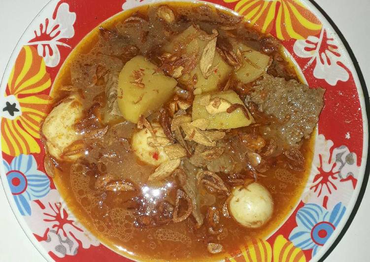 Resep Daging sapi kuah pedas By Selvy Manopo