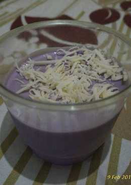 Es krim ubi ungu cheesy