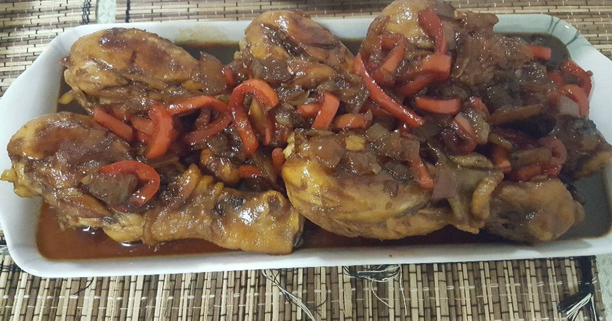 Resep Chicken drumstick bumbu kecap ala Putik Arianty