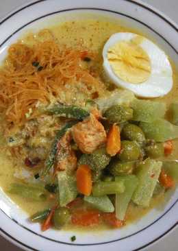 Lontong sayur praktis