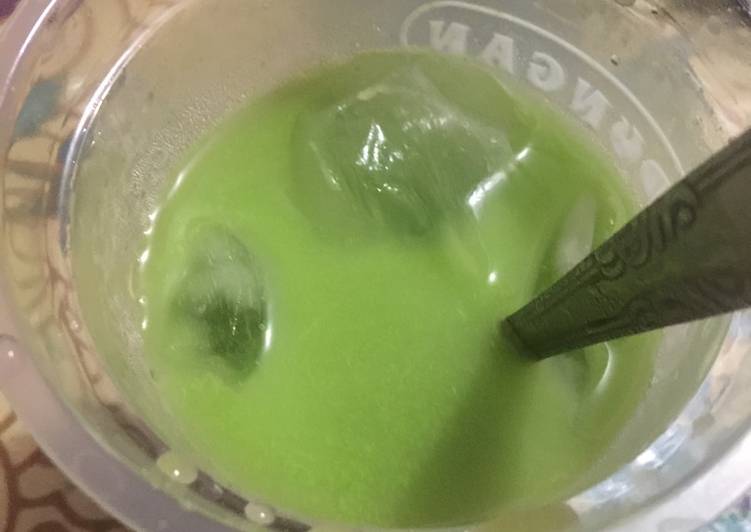 Resep Es Sirup Pandan By Rani Novalia