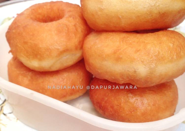 resep masakan Donat Tanpa Ulen Empuk dan Lembut