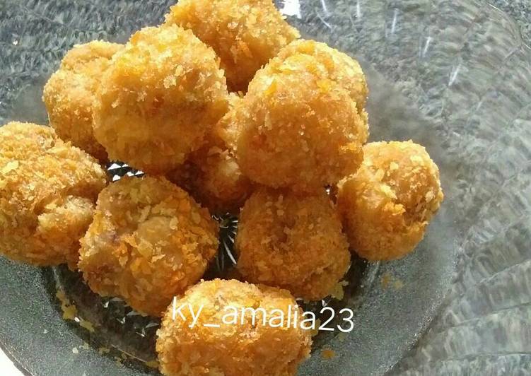 resep masakan Chicken cheese ball