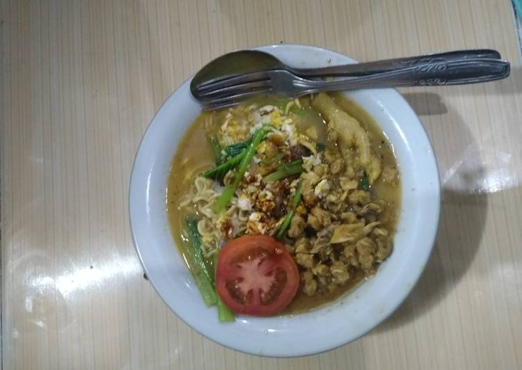 resep makanan Indomie ayam ala mie ketek lampung