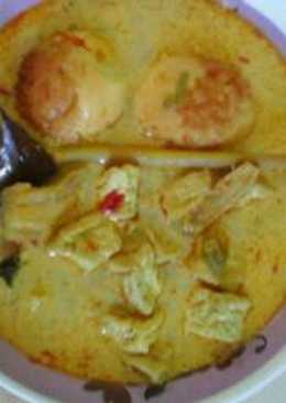 Lodeh telur dan tahu