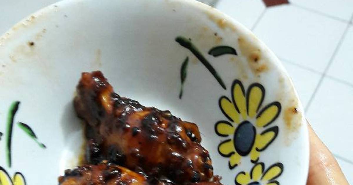 Resep Spicy chicken dengan lada hitam ala vera gunawan