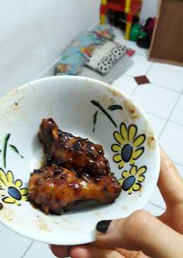 Spicy chicken dengan lada hitam