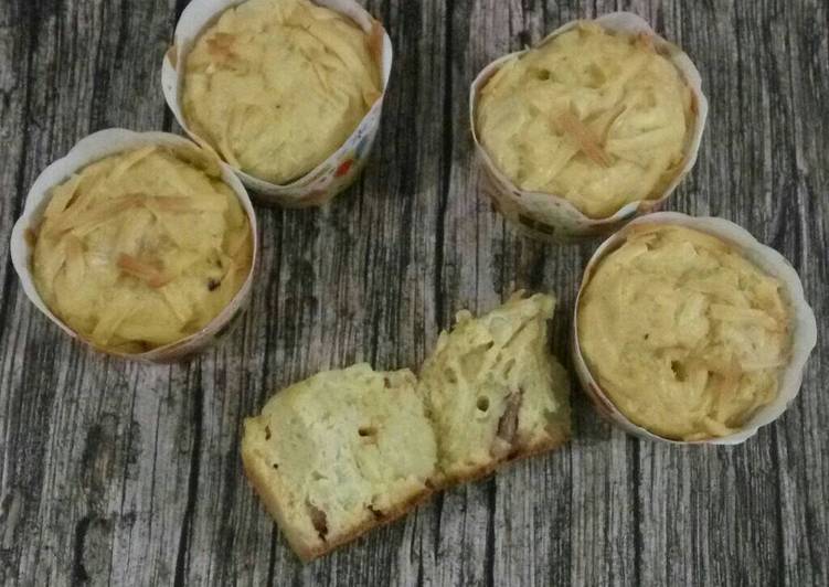 resep makanan Smoked Beef Cheese Muffin