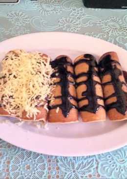 Pancake Gulung Oles Selai