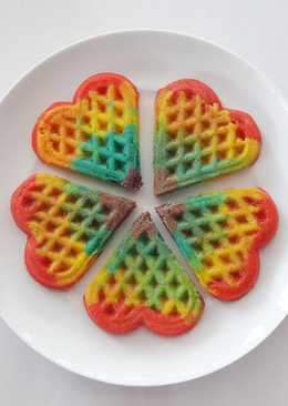 Rainbow Waffle