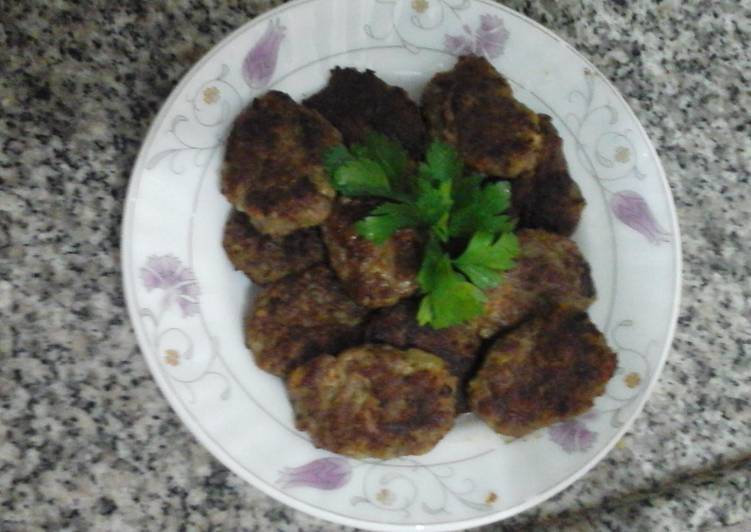 resep masakan Köfte (turkish kebab)