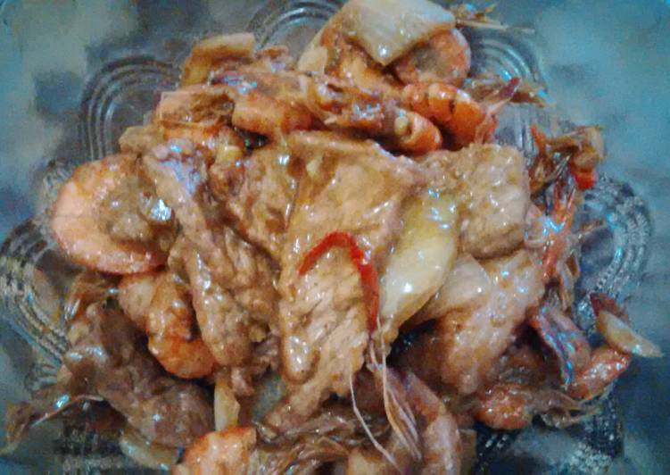 Resep Sapi Udang Saus Teriyaki Sederhana Karya kyky