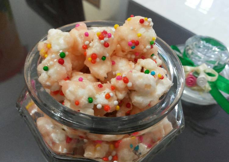 resep lengkap untuk Cupcake Batter Popcorn