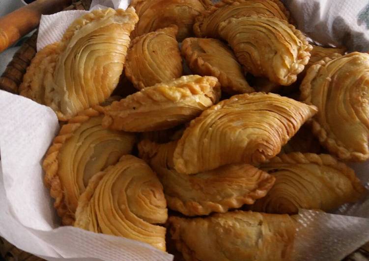 resep masakan Karipap/curry puff a.k.a pastel