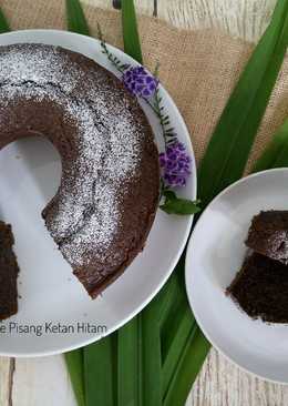 Cake Pisang Ketan Hitam