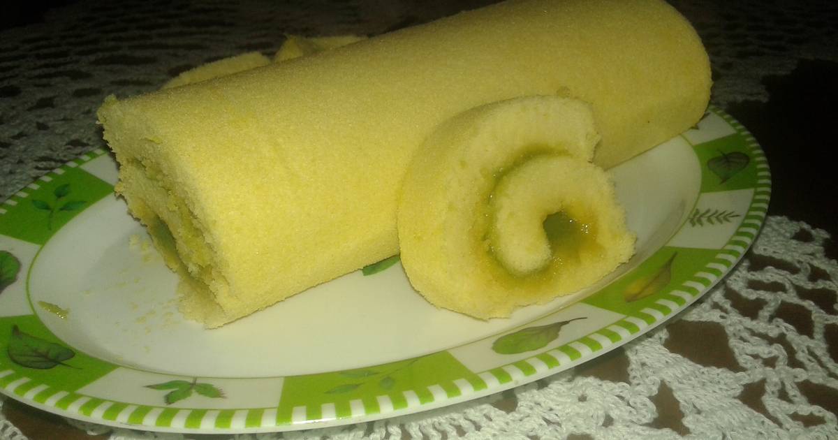 Resep Bolu gulung ekonomis super lembut