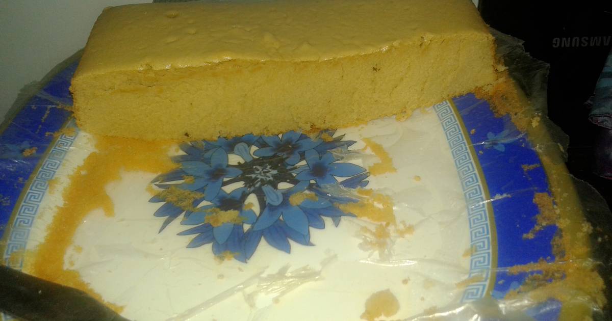 Resep Cappucino sponge cake