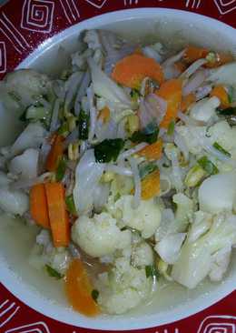 sayur bening brokoli tauge n' wortel bahagiað