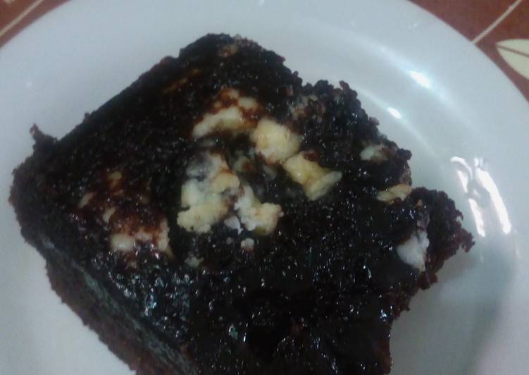 resep masakan Brownies kukus coklat lumer