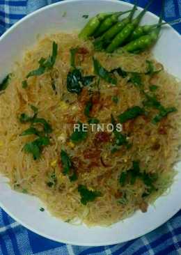 Bihun goreng (simpel)